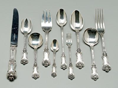 Federal Cotillion sterling flatware Frank Smith Silver Co 207 pieces