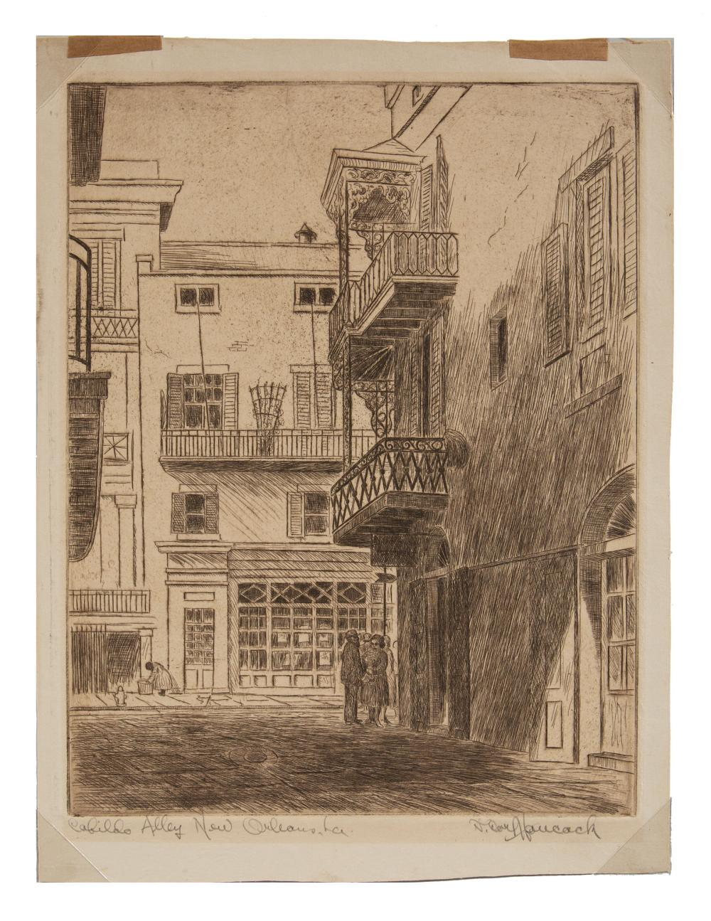 Collection of Five New Orleans Prints including Paul Ashbrook American