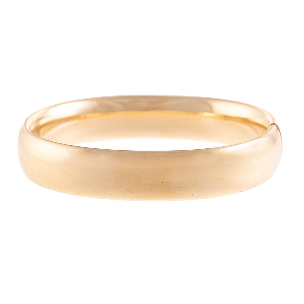 A Lady s Vintage Gold Filled Bangle Gold filled bangle