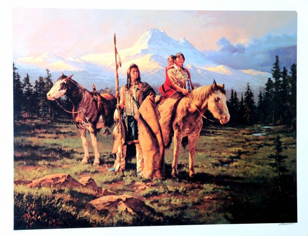 Chuck Ren American 1941 1995 Limited Edition print The Place