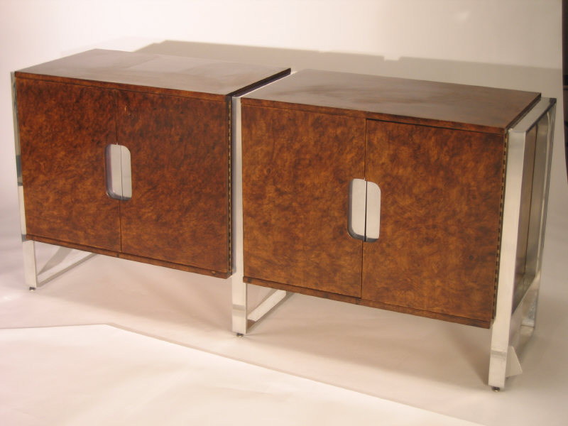 MANNER OF MILO BAUGHMAN Buffet having two pair of cupboard