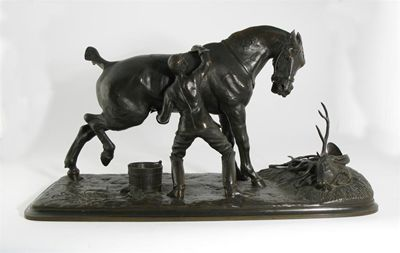 Arthur Marie Gabriel Comte du Passage French 1838 1899 Horse