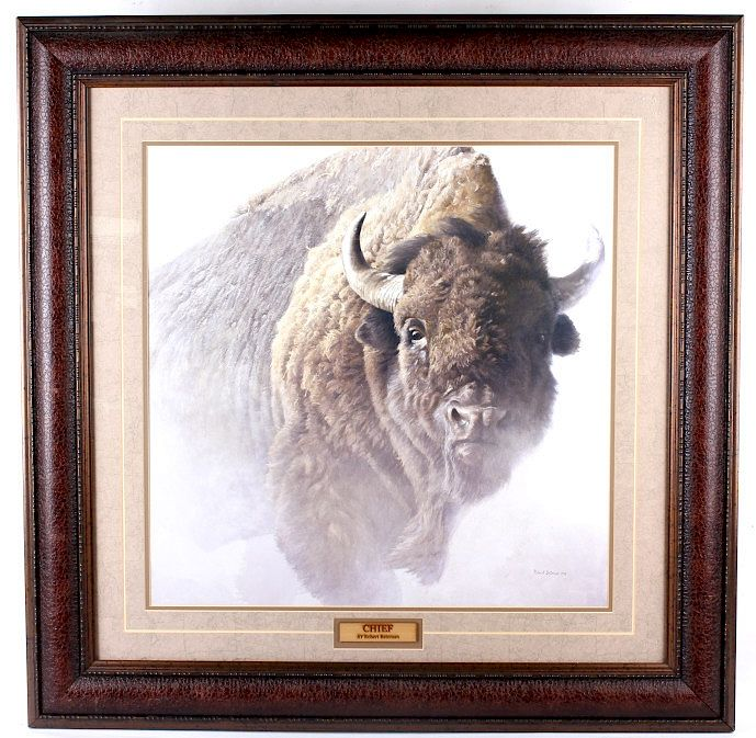Print of Robert Bateman s Painting Chief Featured in this