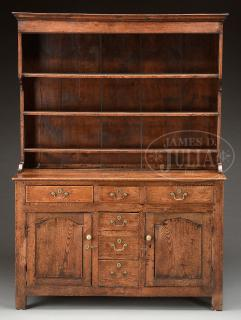 GEORGE III OAK WELSH DRESSER GEORGE III OAK WELSH DRESSER