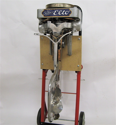 1927 SUPER ELTO LIGHT TWIN OUTBOARD MOTOR 4 hp opposing