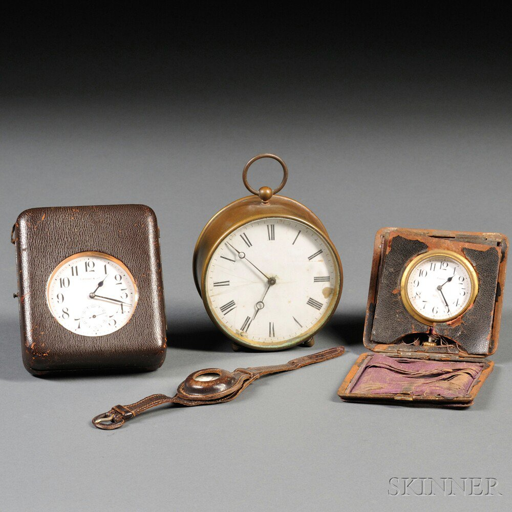 Tiffany Co Travel Clock number 129704 2 1 4 in