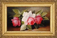 JOHN CLINTON SPENCER American 1861 1919 STILL LIFE OF ROSES