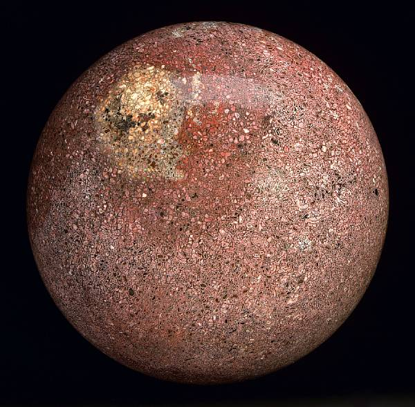 Large Dinosaur Bone Sphere Sauropod Cretaceous Morrison Formation Utah A
