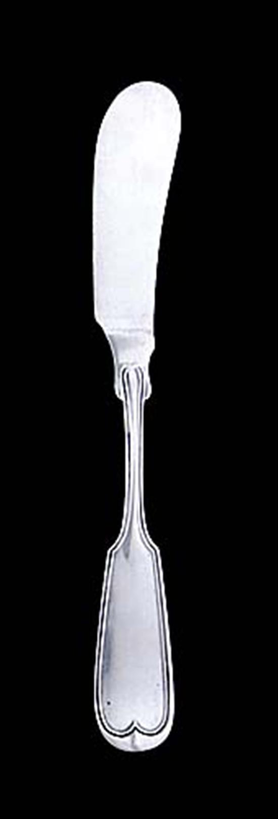 Southern coin silver butter knife TW Radcliffe Columbia and Camden