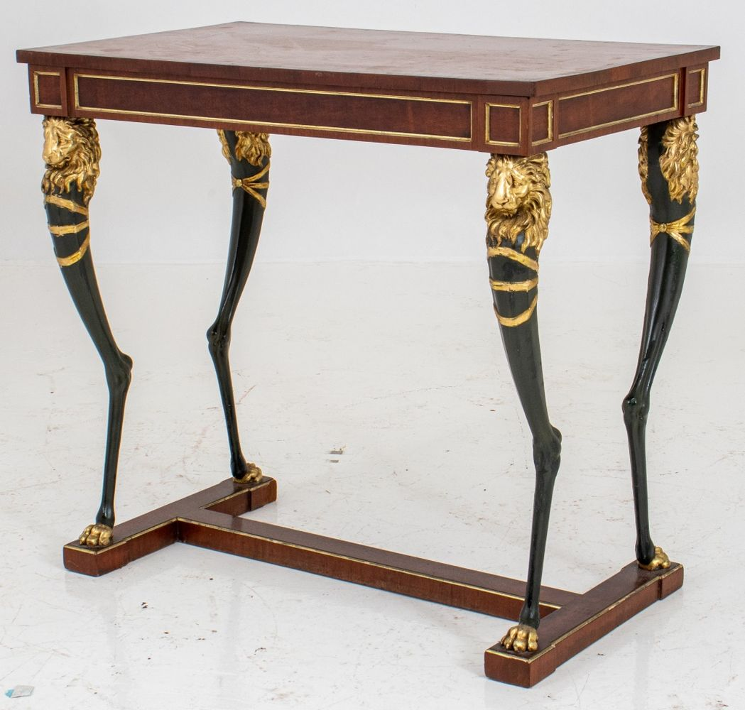 SWEDISH LATE GUSTAVIAN EMPIRE CENTER TABLE Swedish Late Gustavian Empire