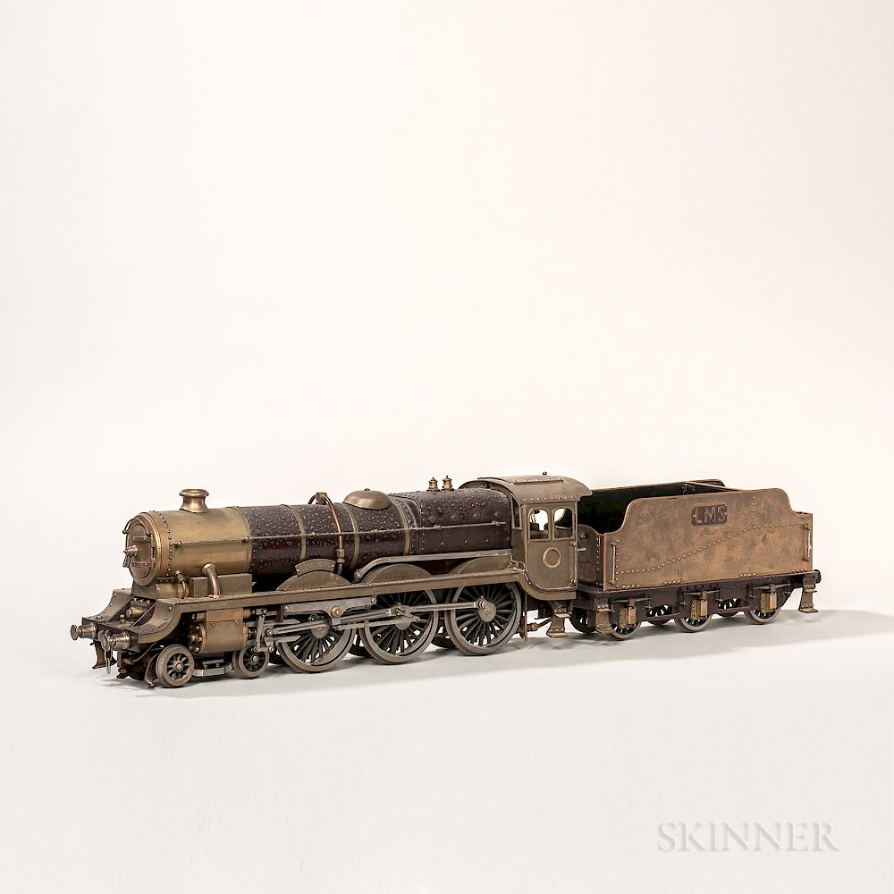 English Live Steam 4 6 0 Locomotive and Tender English