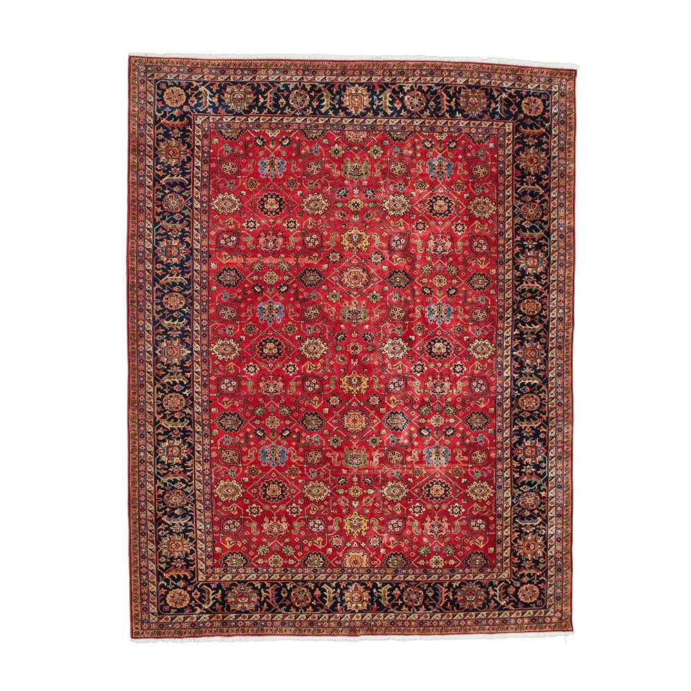 MAHAL STYLE CARPET MODERN the red field with allover palmette