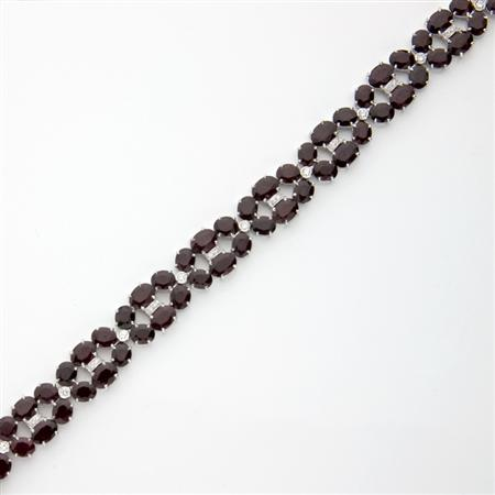 Ruby and Diamond Bracelet Estimate 50 100