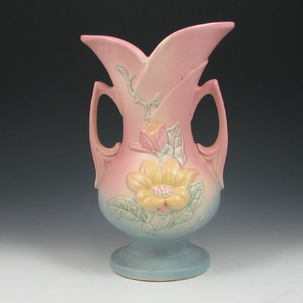 Hull Magnolia Matte 8 10 1 2 Vase Mint Magnolia