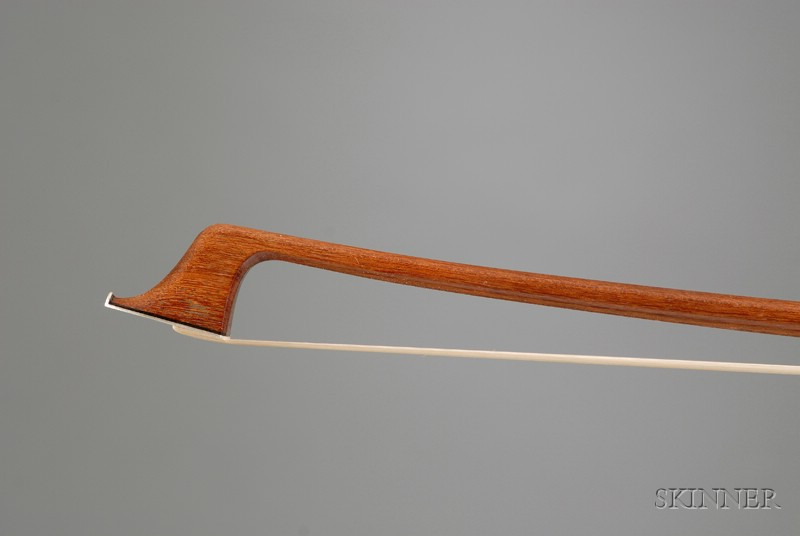Silver Mounted Violoncello Bow Robert Shallock the round stick stamped