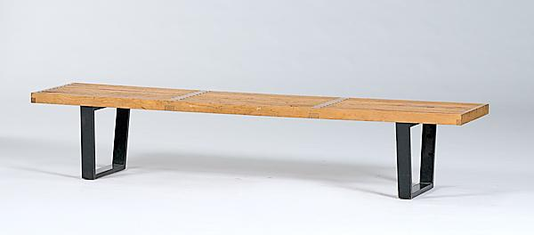 HERMAN MILLER GEORGE NELSON BENCH American 1960s A classic Herman
