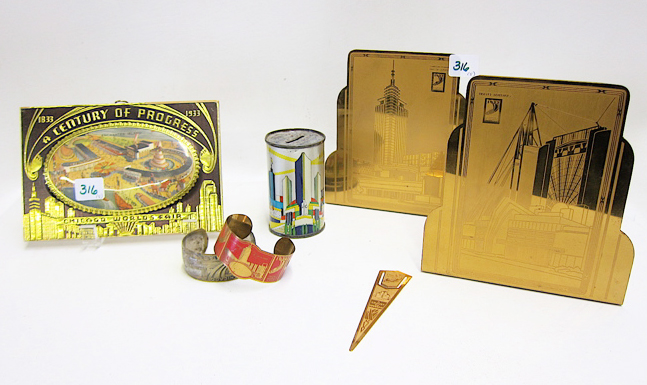 CHICAGO WORLD S FAIR MEMORABILIA from A Century of Progress