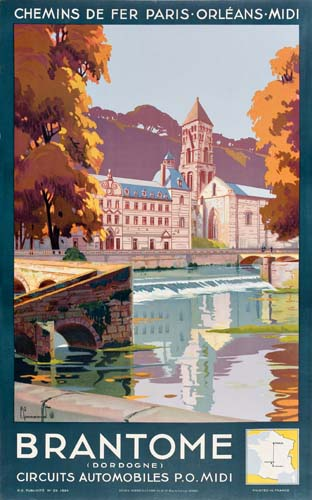 PIERRE COMMARMOND BRANTOME 1934 39 1 4x24 1 2 inches