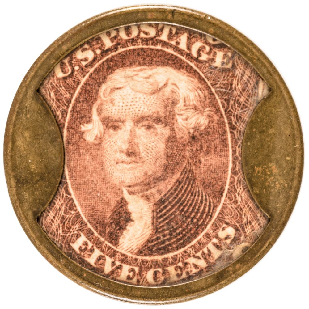 Encased Postage Stamp EP 81 HB 151 S 108 5