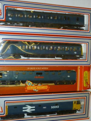 Lima Class 50 in B R blue Class 55 in