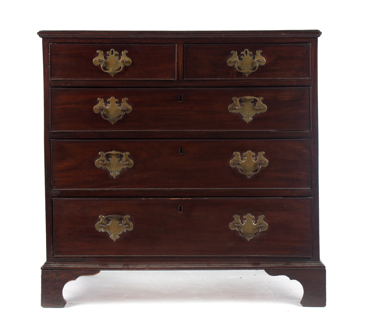 George III mahogany bachelor s chest circa 1770 flat top
