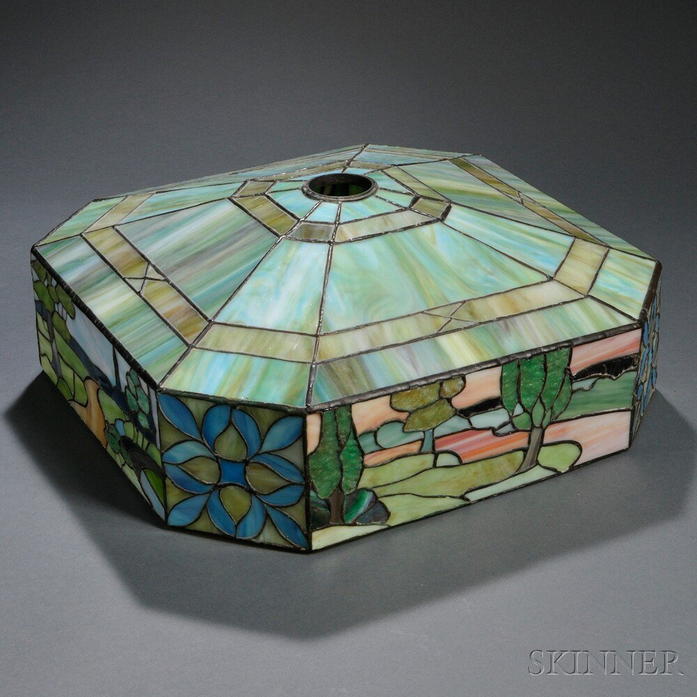 Mosaic Glass Shade Art glass United States 20th century The