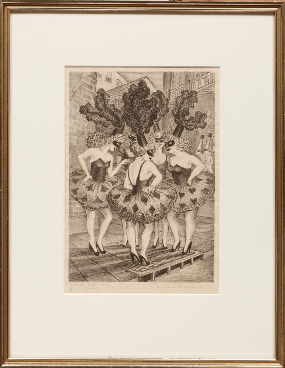 Caroline Spellman Wogan Durieux American Louisiana 1896 1989 Mardi Gras