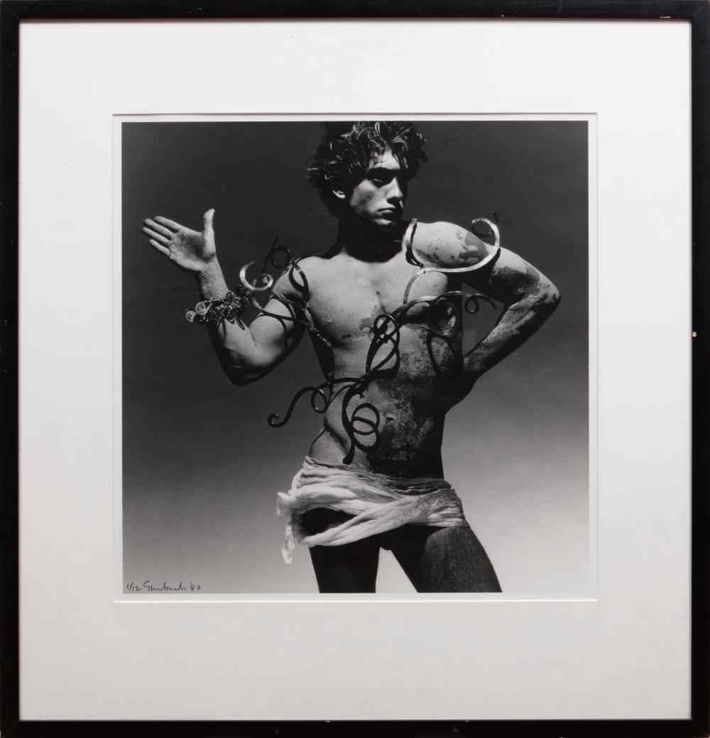 American School 1982 Untitled Nude gelatin silver print indistinctly signed