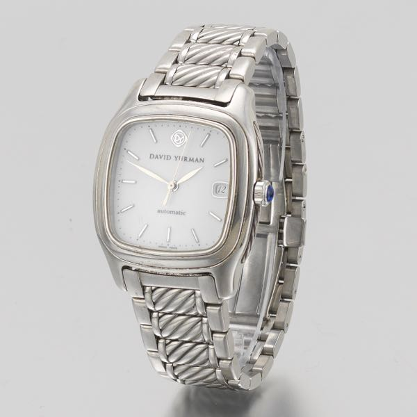 David Yurman Stainless Steel Automatic Watch 35mm case fits up