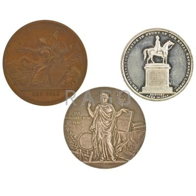 EDUCATIONAL INTEREST ART MEDALS Twenty eight including French Ministry of