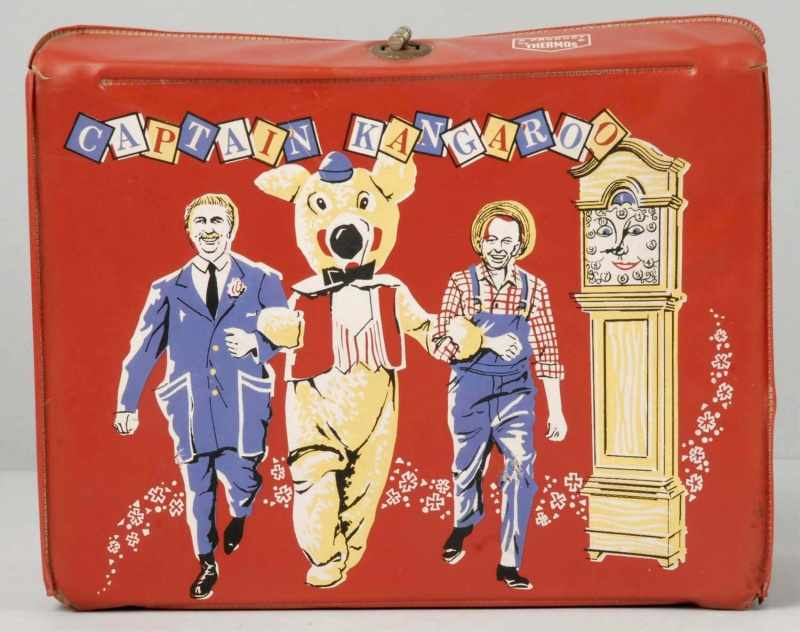 Captain Kangaroo Vinyl Lunchbox Thermos Description 1964 This Captain Kangaroo