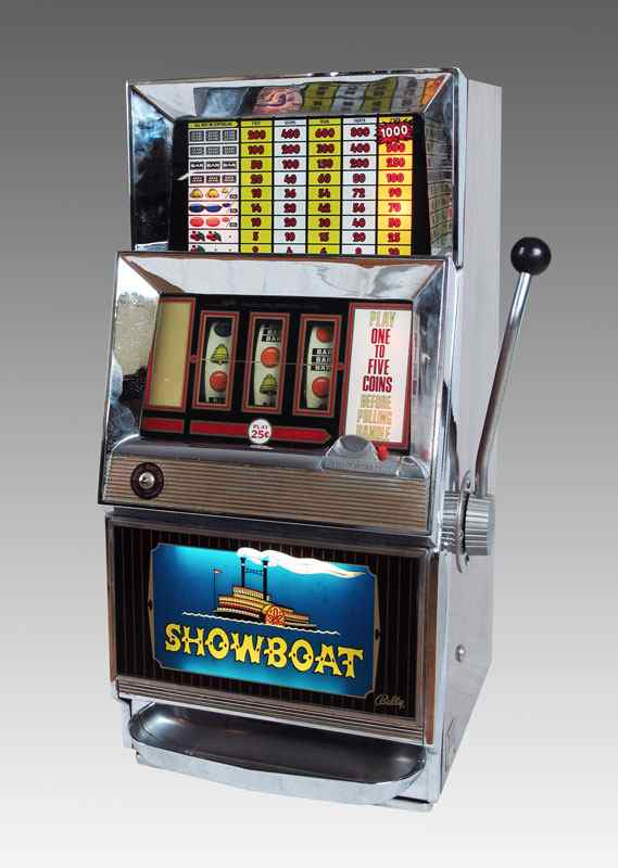 1970 S BALLY SHOWBOAT SLOT MACHINE Model 952 A Showboat