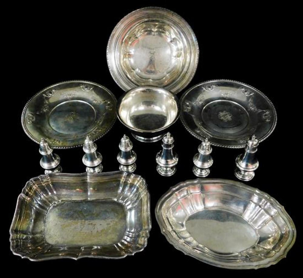 STERLING Frank M Whiting Gorham Whiting Mfg Fisher etc twelve