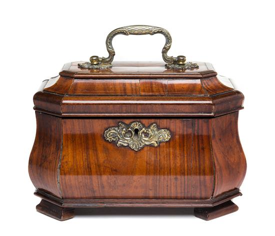 Sale 493 Lot 500 A Regency Rosewood Tea Caddy 19th