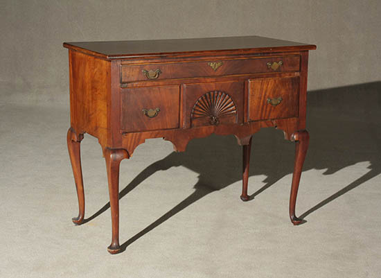 Queen Anne Mahogany Highboy Base Massachusetts Circa 1760 1780 Top