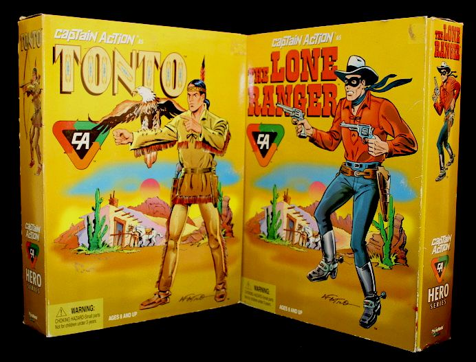 Captain Action The Lone Ranger and Tonto Figures For your