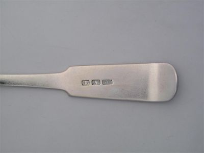 JOHN FINDLAY A fiddle sauce ladle c 1840 1oz A