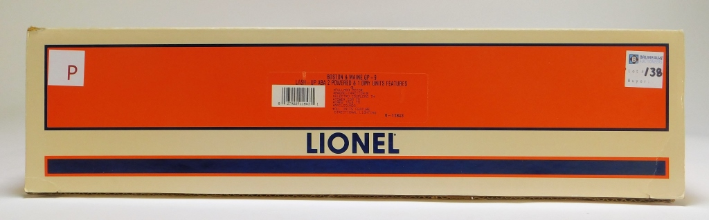 LIONEL BOSTON MAINE LASH UP ABA DMY TRAIN SET Item