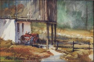 Marc Moon watercolor Marc Moon American 1923 2006 Barney s