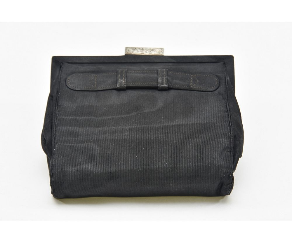 Victorian Opera Evening Bag Victorian opera evening bag black grosgrain
