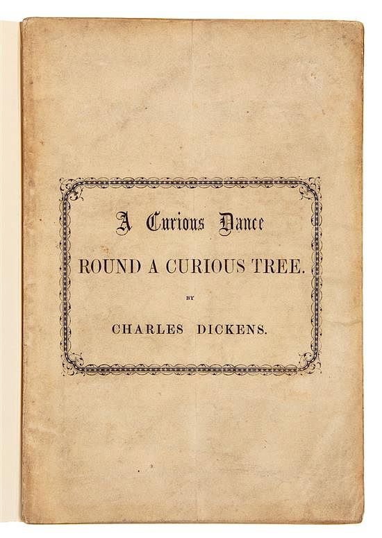 DICKENS Charles 1812 1870 A Curious Dance Round a Curious
