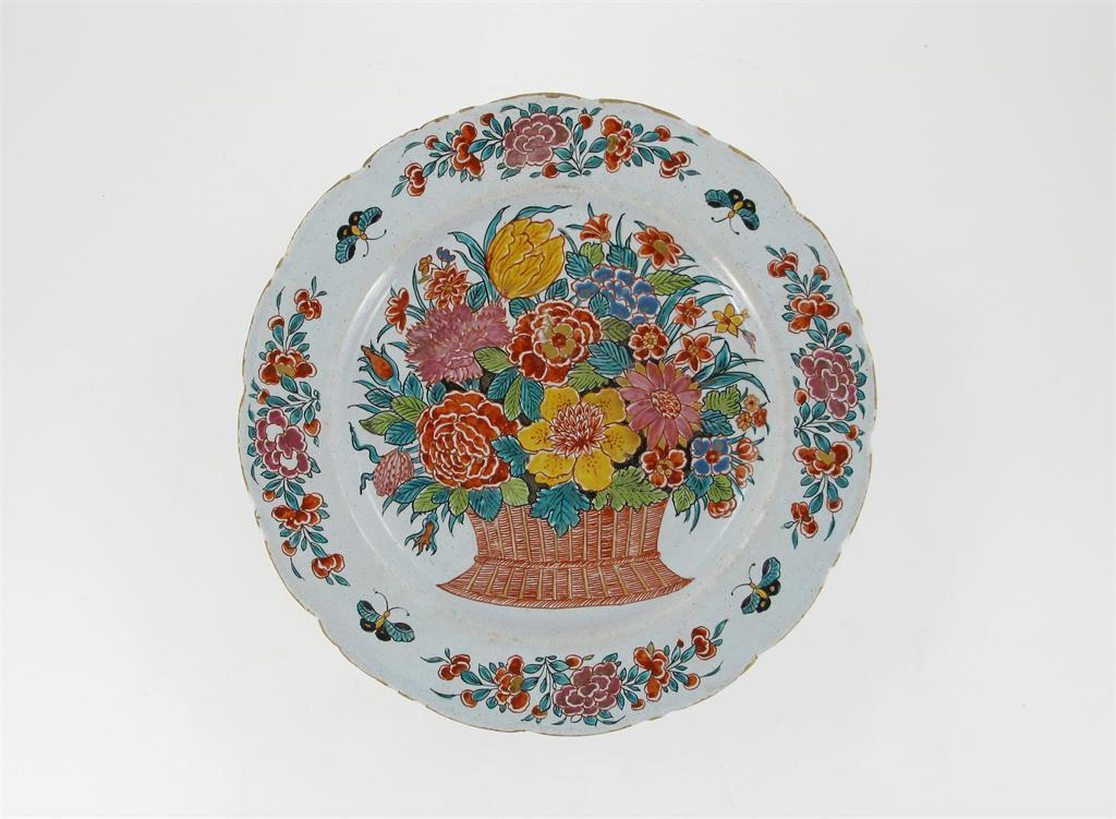 A Delft dor 233 plate