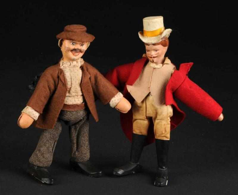 Schoenhut All Wood Ringmaster and Hobo Description American Ca 1903