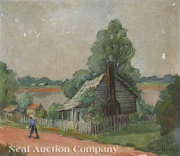 Alberta Kinsey American Louisiana 1875 1952 Along the Cane River