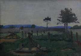 Charles Lloyd Jones 1878 1958 The Old Well Summerlees 1930