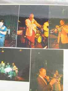 Jazz and Celebrities Two large albums of photographs of famous