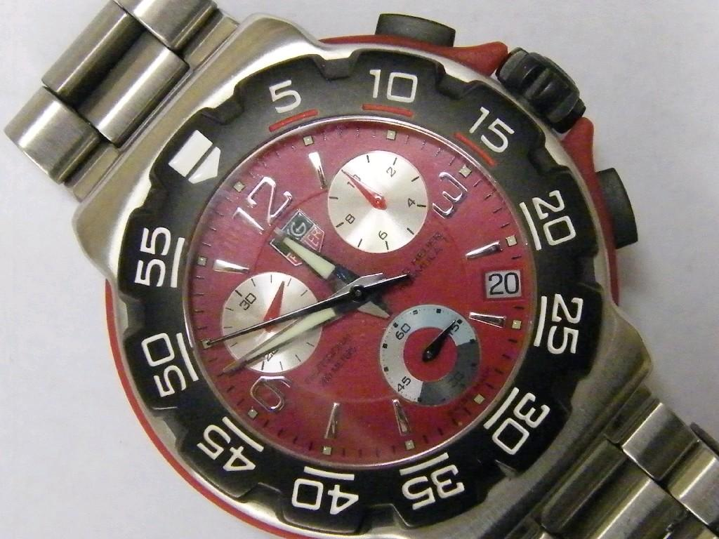 519284 1 A Tag Heuer Formula 1 chronograph gentleman s