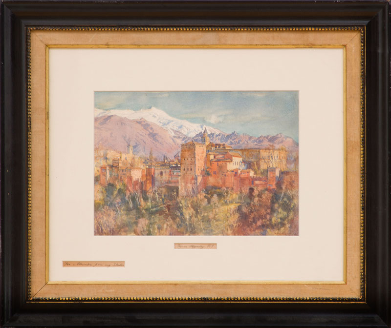 GEORGE OWEN WYNNE APPERLEY 1884 1960 THE ALHAMBRA FROM MY