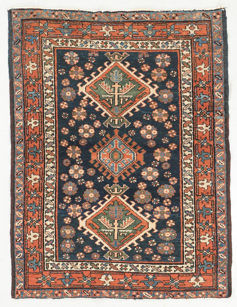 Antique Karadja Rug Persia 3 4 x 4 6 Antique