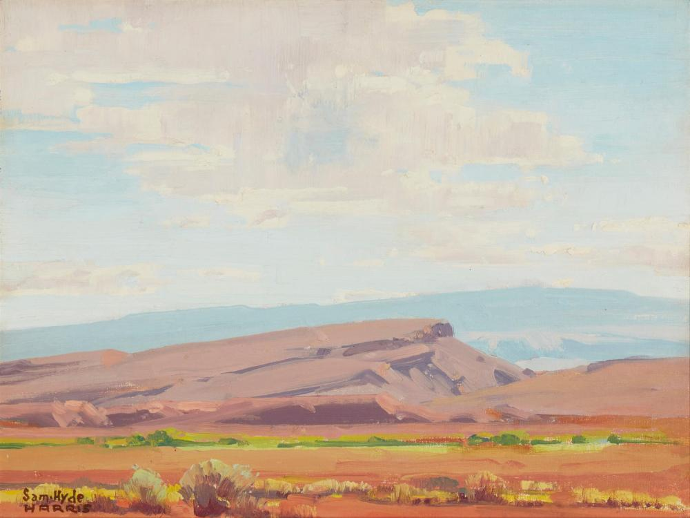 Sam Hyde Harris 1889 1977 Rain Cloud Oil on canvas